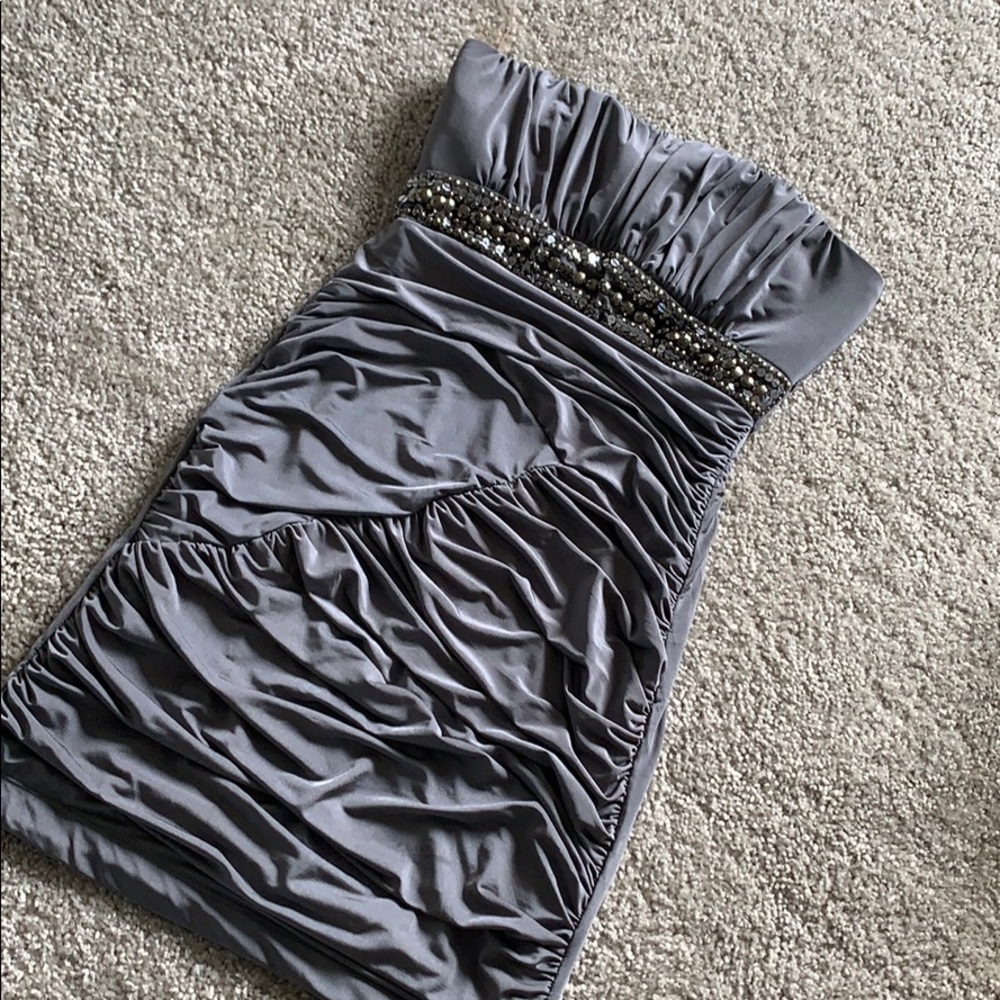 Bling 💎 Mini dress with empire waist